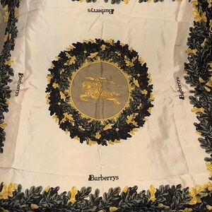 Burberrys Vintage Silk Scarf